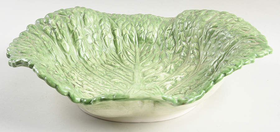 Vegetable Harvest Cabbage 12" Round Vegetable Bowl by Fitz & Floyd-1