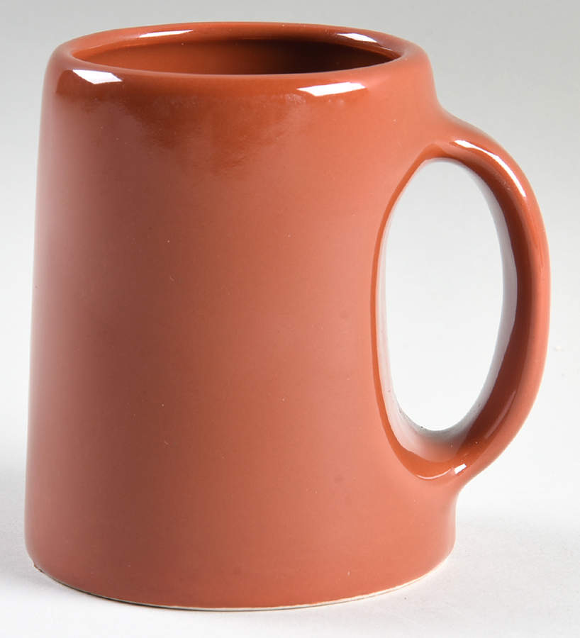Quadrille Cinnamon (Earthenware) Mug by Fitz & Floyd-1