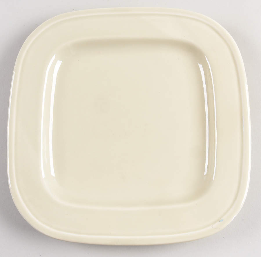 Quadrille Putty (Earthenware) Square Dinner Plate by Fitz & Floyd-1