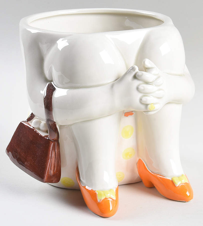 Bloomer Girl 5" Planter Pot by Fitz & Floyd-1