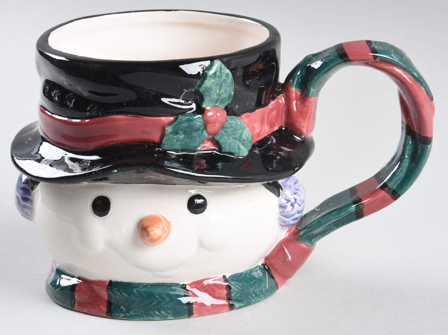 Yule Snowman Mug by Fitz & Floyd-1