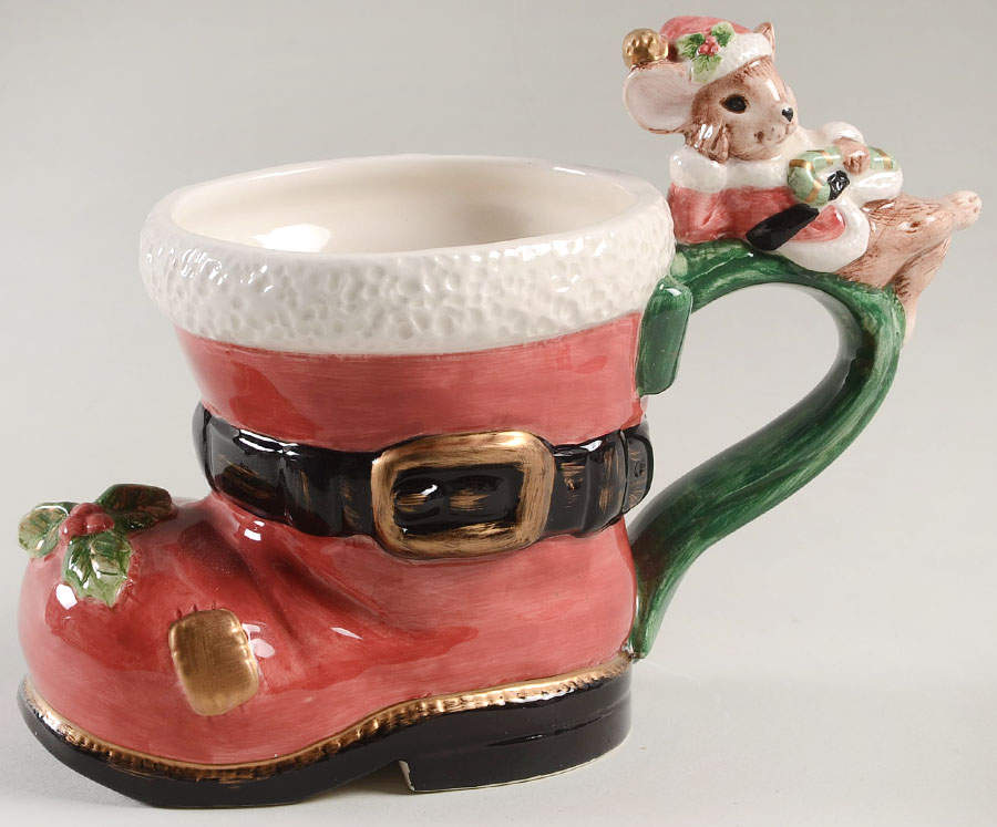 Christmas Mice Mug by Fitz & Floyd-1