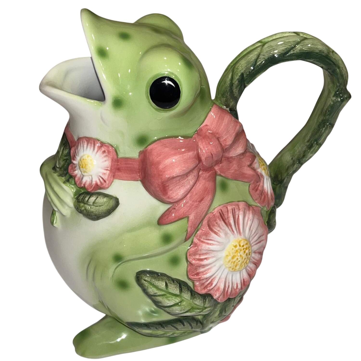 Frog Pitcher by Fitz & Floyd-1