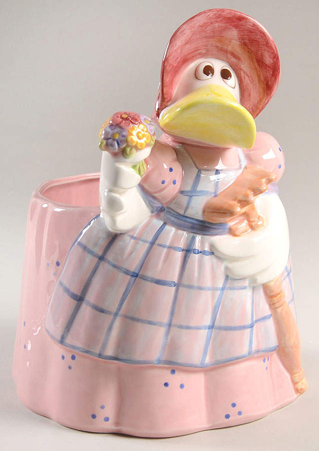 Dolly Duck 5" Planter by Fitz & Floyd-1