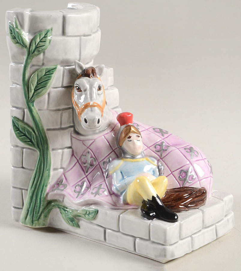 Humpty Dumpty Single China Bookend by Fitz & Floyd-1