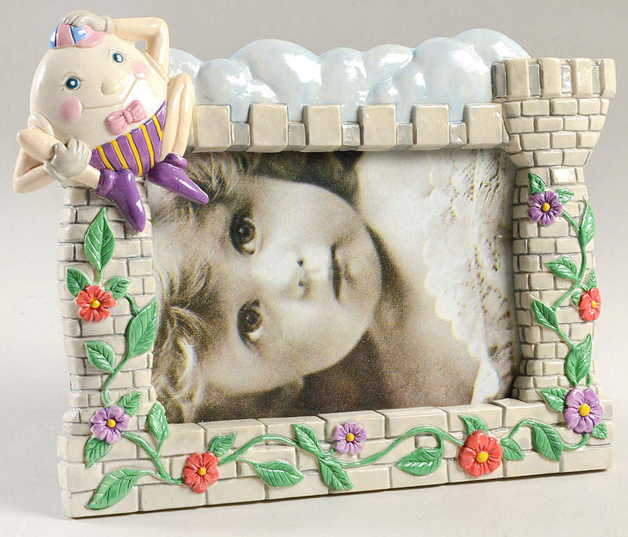 Humpty Dumpty Frame-Holds 4" X 6" by Fitz & Floyd-1