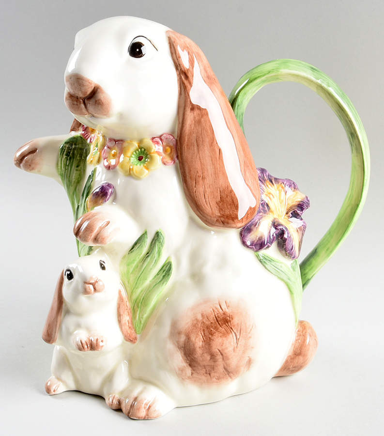 Flop Eared Bunny 48 Oz Pitcher by Fitz & Floyd-1