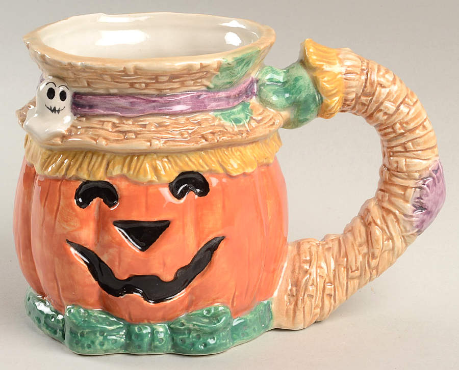 Jack O Lantern Mug by Fitz & Floyd-1