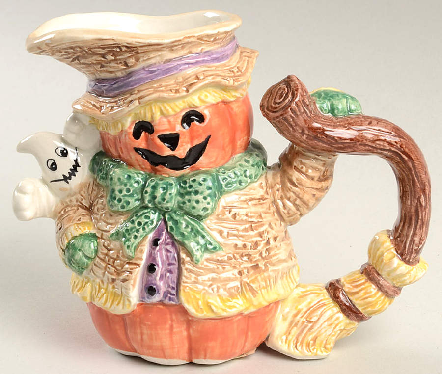 Jack O Lantern Creamer by Fitz & Floyd-1