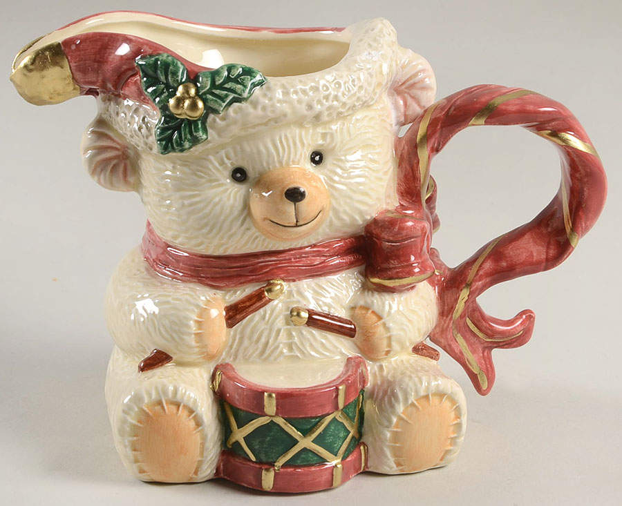 Holiday Bear Creamer by Fitz & Floyd-1