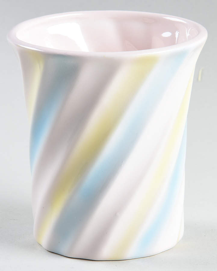 Rainbow Shell China Bathroom Tumbler by Fitz & Floyd-1
