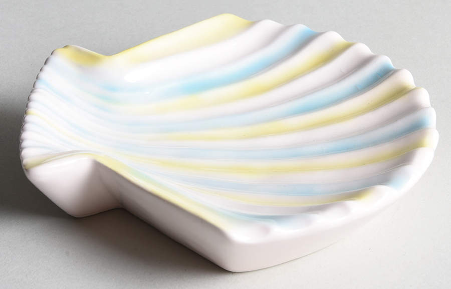 Rainbow Shell Soap Dish by Fitz & Floyd-1