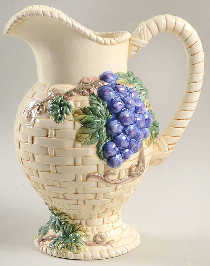 Sonoma Grapes 32 Oz Pitcher by Fitz & Floyd-1