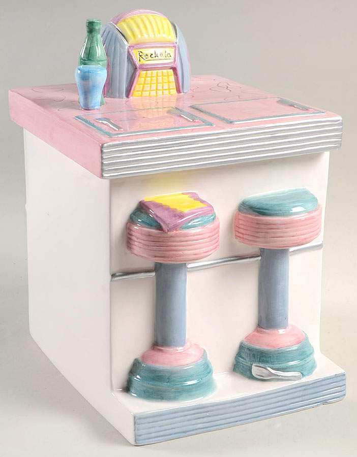 Kitchy's Diner Figural Canister & Lid by Fitz & Floyd-1