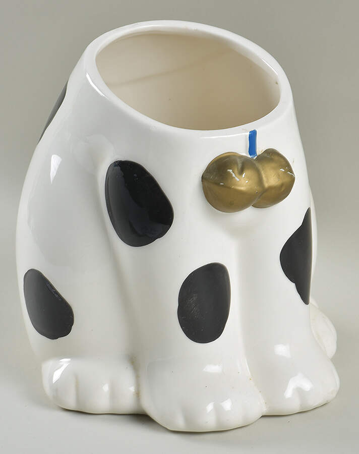 Puppy Love Cookie Jar No Lid by Fitz & Floyd-1