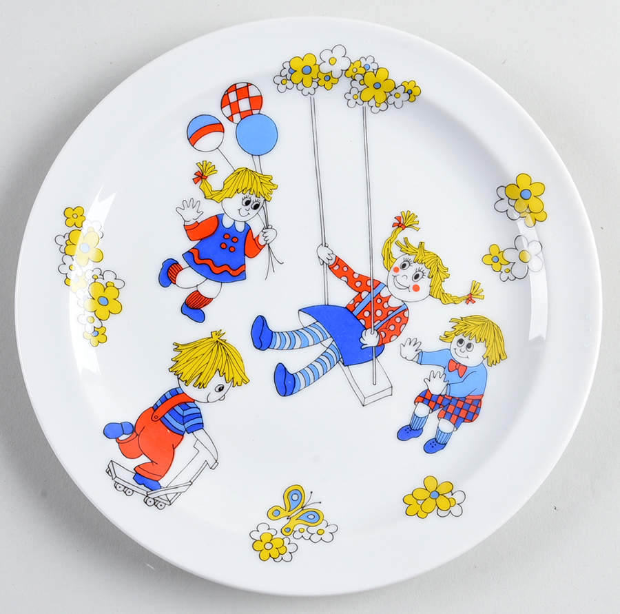 Raggedy Ann & Andy Child's Plate by Fitz & Floyd-1
