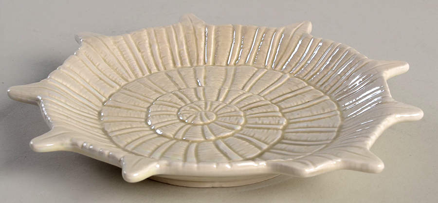 Shell  Putty Lustre Shell Shaped Dish by Fitz & Floyd-1