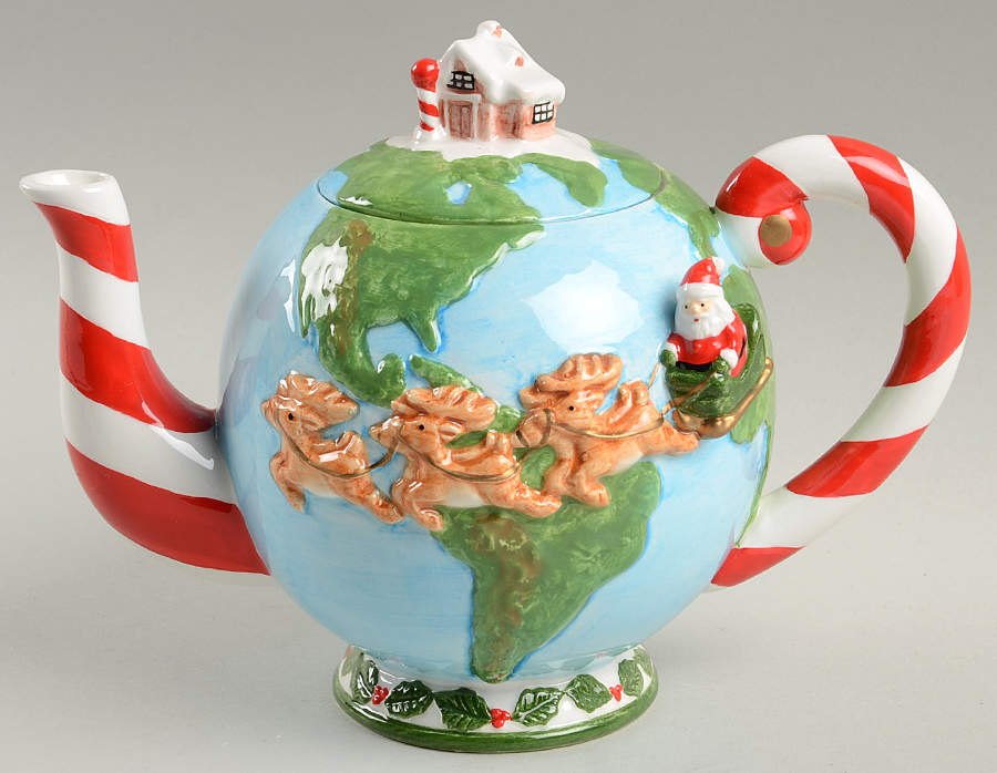 FIT153 Teapot & Lid by Fitz & Floyd-1