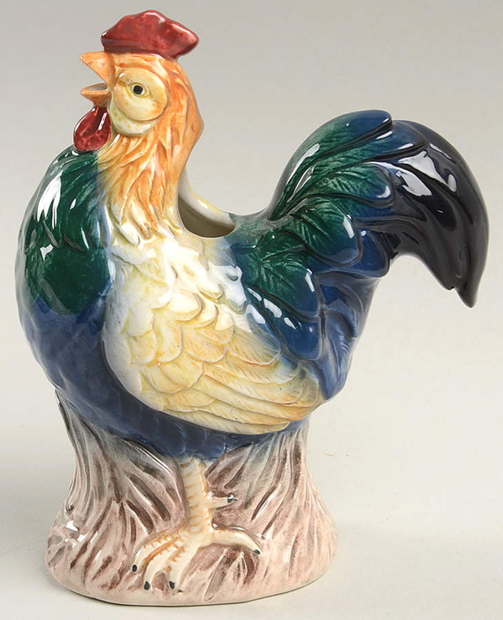 French Country Hen Creamer by Fitz & Floyd-1
