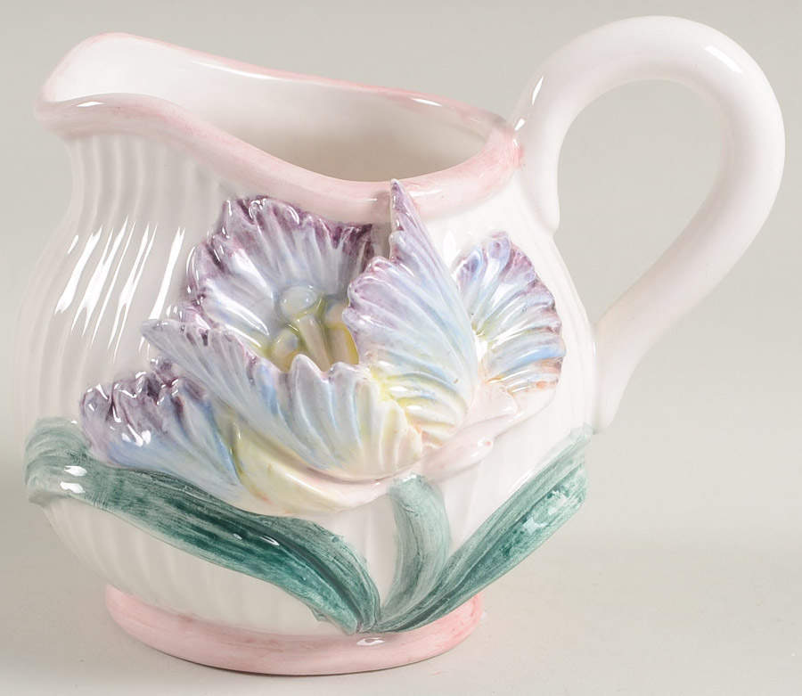 Country Tulip Creamer by Fitz & Floyd-1