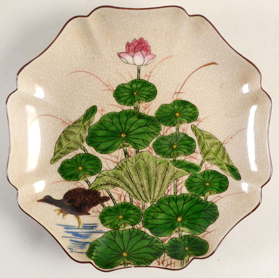 FIT154 Scalloped Bread & Butter Plate by Fitz & Floyd-1