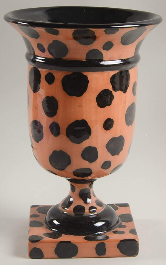 Leopard 9" Vase by Fitz & Floyd-1