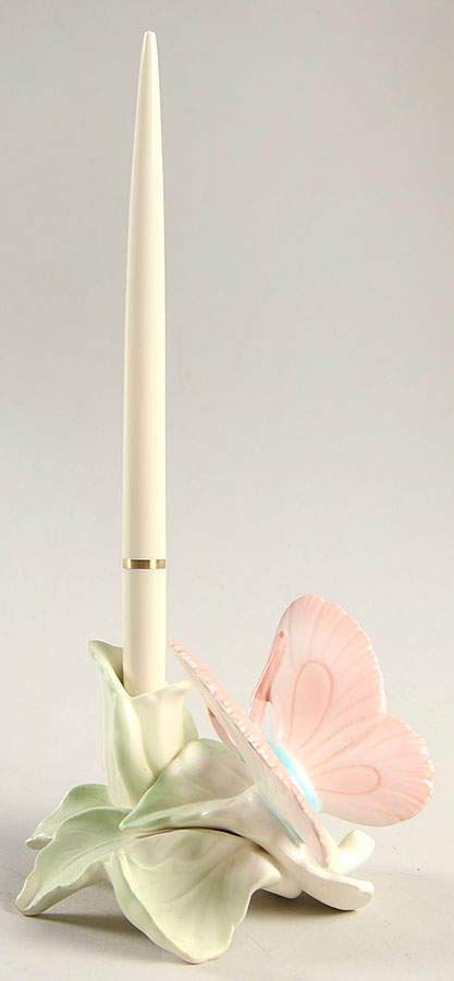 Pastel Butterflies Pen Holder by Fitz & Floyd-1