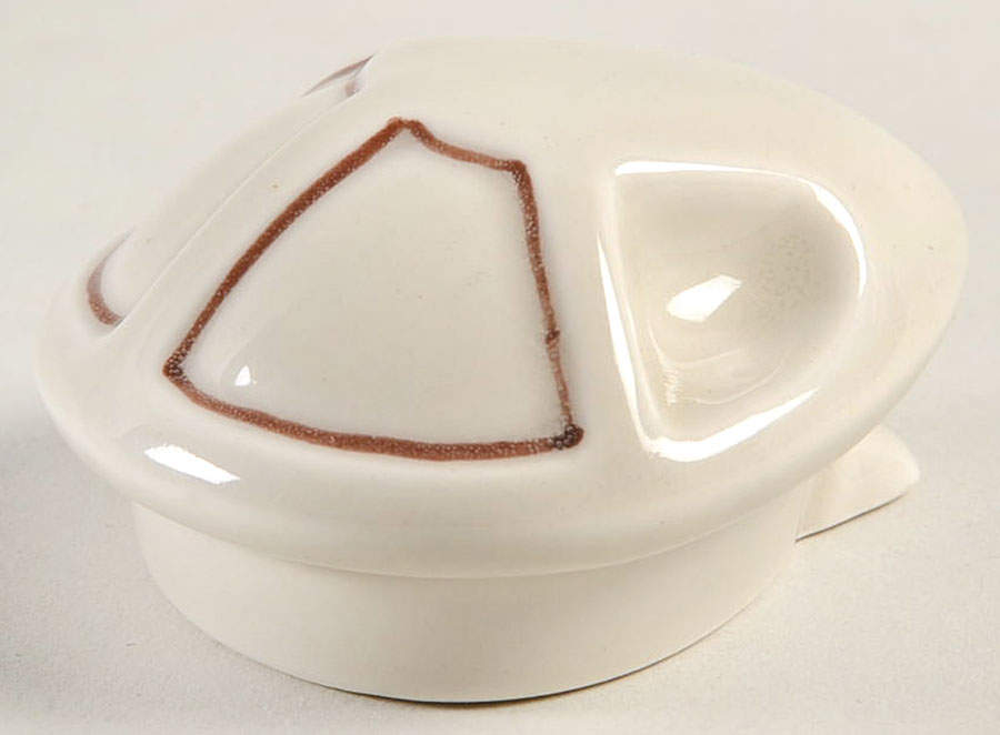 SS Tea Pot Lid for Small Teapot by Fitz & Floyd-1