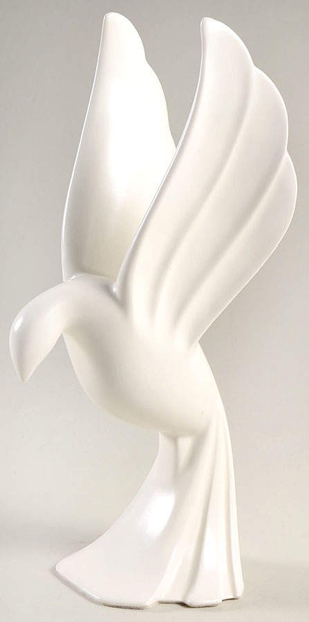 Art Deco Skylark Figural Candlestick by Fitz & Floyd-1