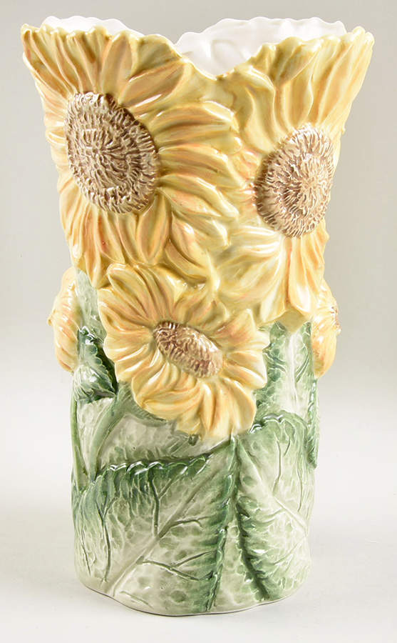 Sunflower 10" Vase by Fitz & Floyd-1