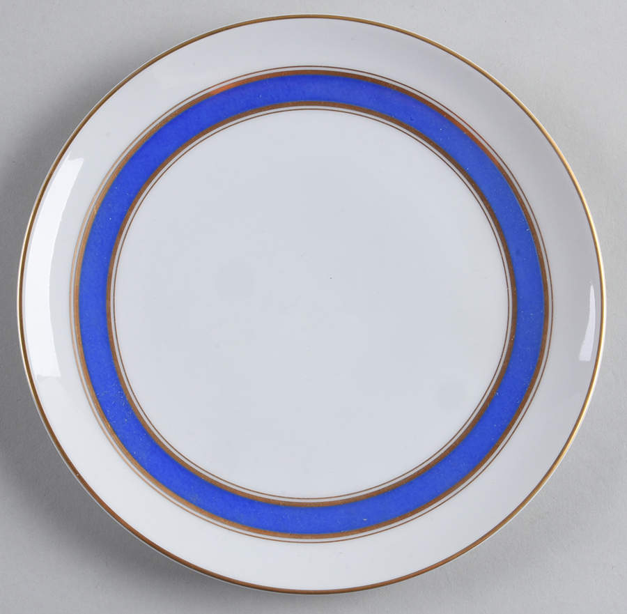 Blue Color Band Salad Plate by Fitz & Floyd-1