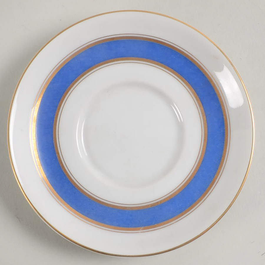 Blue Color Band Saucer for Irish Coffee Cup by Fitz & Floyd-1