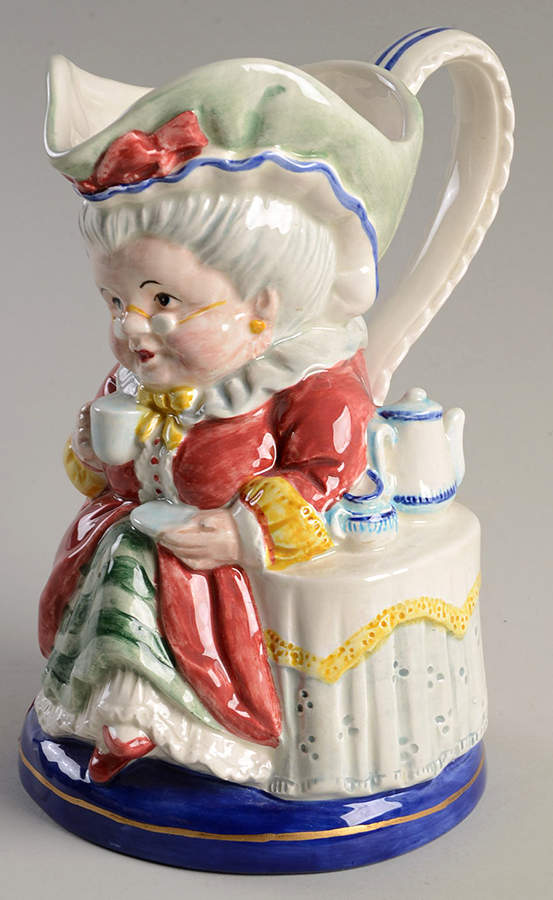 Staffordshire Christmas 16 Oz Toby Jug by Fitz & Floyd-1