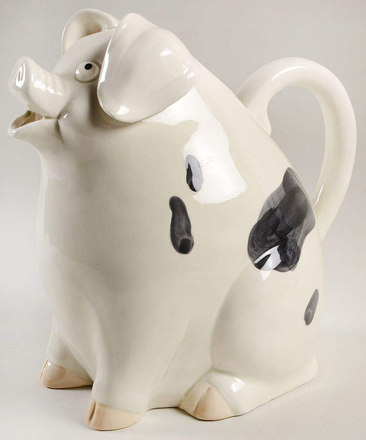 Hog Heaven 80 Oz Pitcher by Fitz & Floyd-1