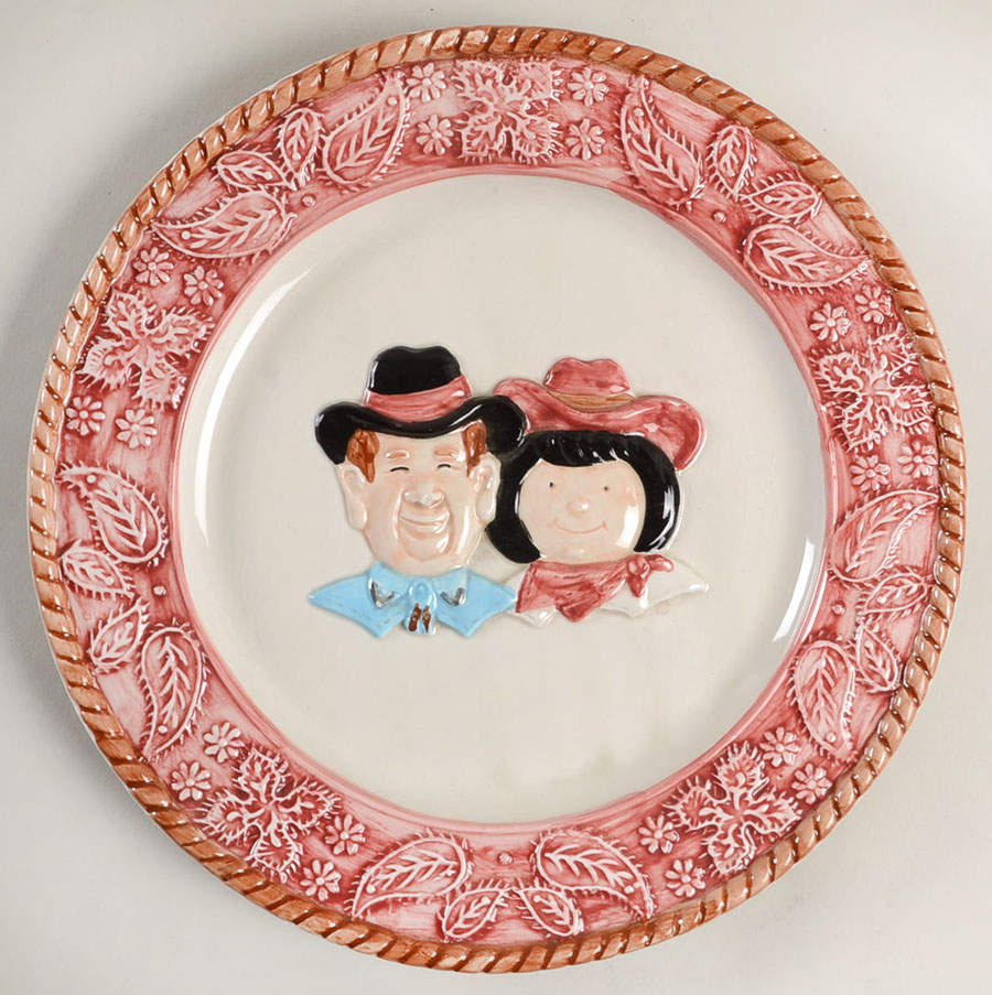 Bubba Que Canape Plate by Fitz & Floyd-1