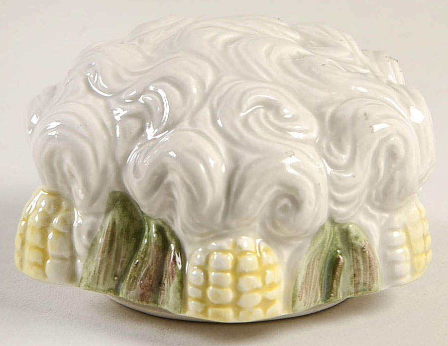 Corn (Omnibus) Lid for Sugar Bowl by Fitz & Floyd-1