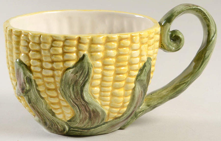 Corn (Omnibus) Flat Cup by Fitz & Floyd-1