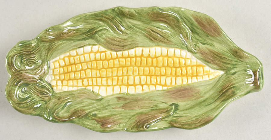 Corn (Omnibus) Tray for Salt and Pepper Set by Fitz & Floyd-1
