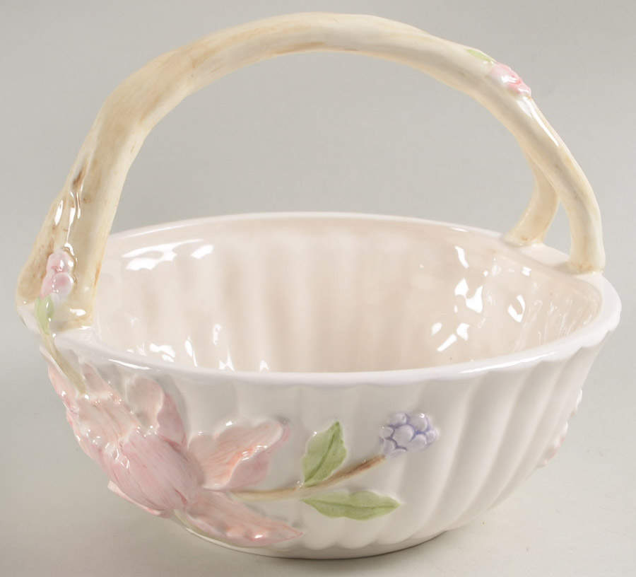 Fleur Fantaisie Small Basket by Fitz & Floyd-1