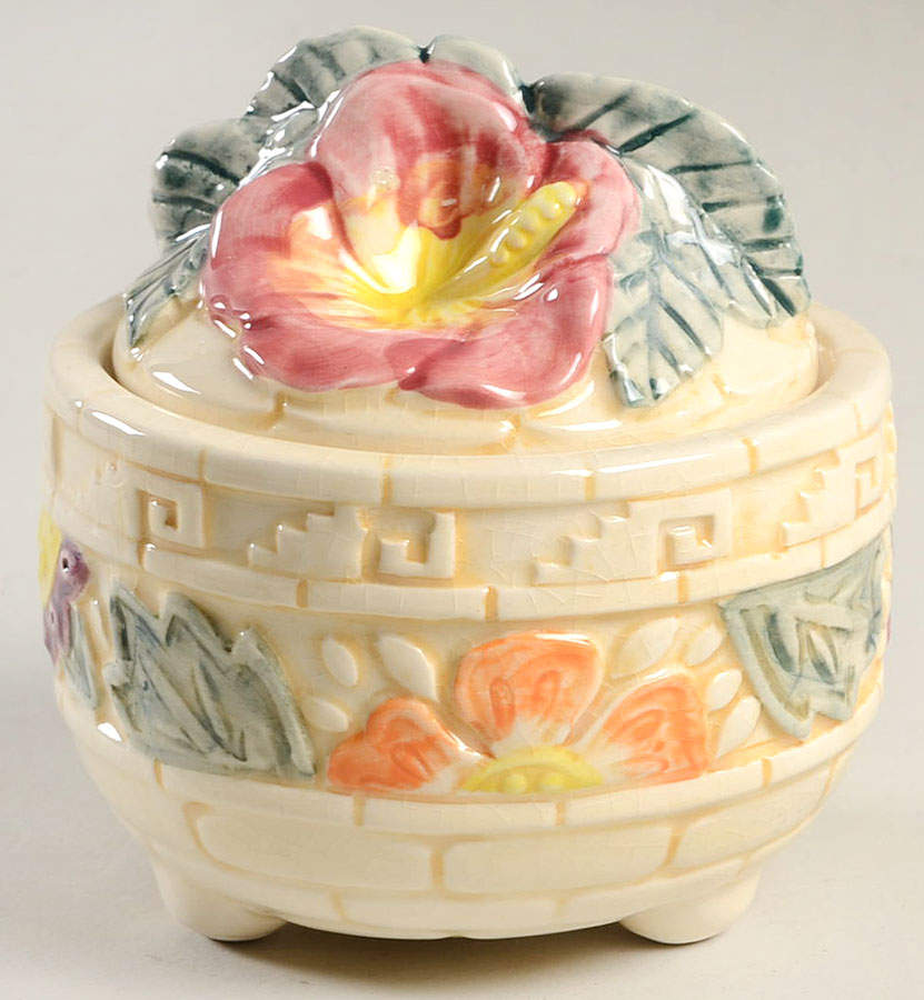 FIT163 Sugar Bowl & Lid by Fitz & Floyd-1