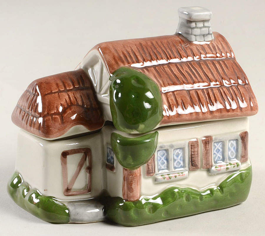 FIT164 Sugar Bowl & Lid by Fitz & Floyd-1
