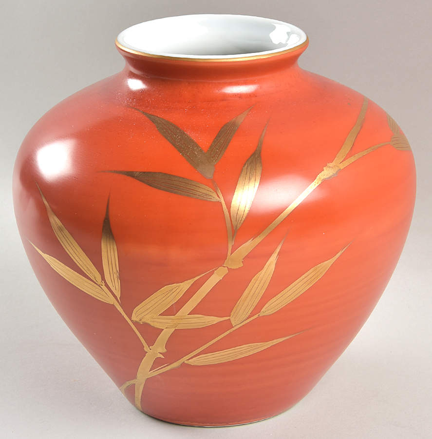 Bamboo 8" Vase by Fitz & Floyd-1