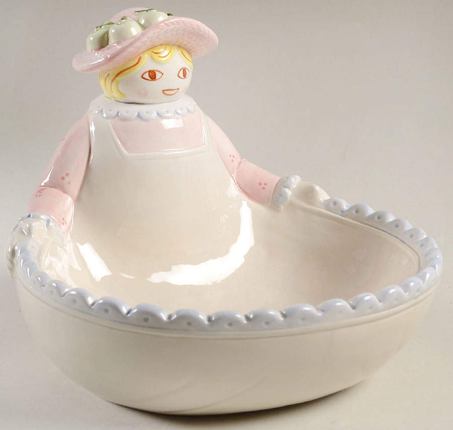 Village Green Apple Annie Figural Server by Fitz & Floyd-1