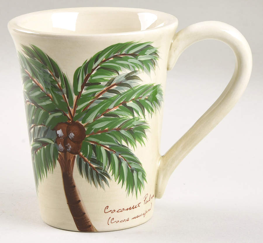 Palm Island Cream Mug by Florida Marketplace-1