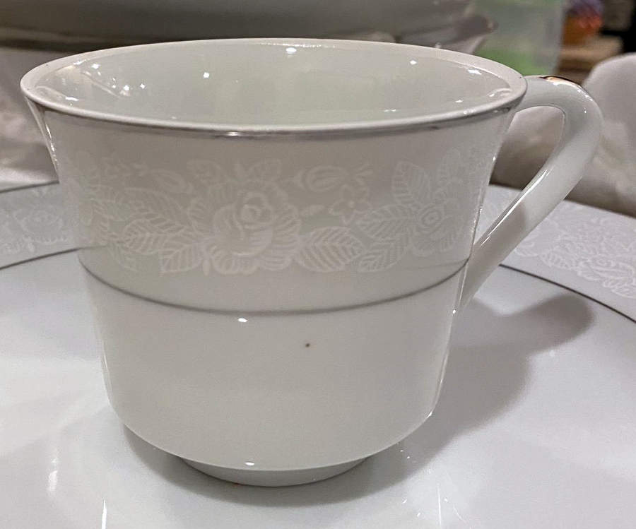 Exquisite Flat Cup by Fine China of Japan-1