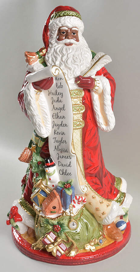 Holiday Home Santa Claus Figurine by Fitz & Floyd-1
