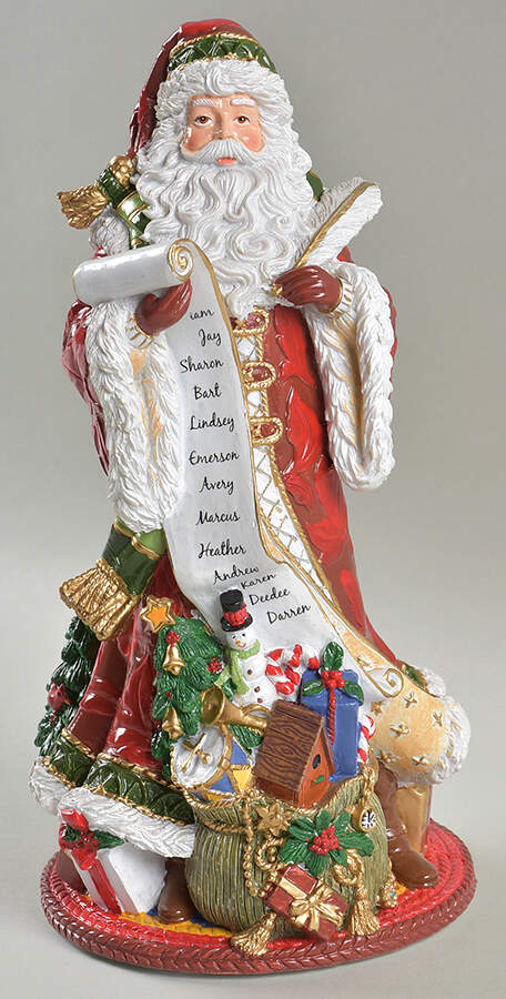 Holiday Home Santa Musical Figurine by Fitz & Floyd-1