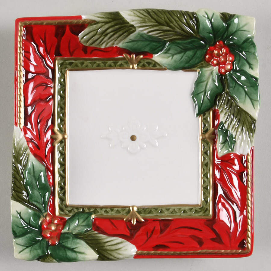 Holiday Home Snack/Canape Plate by Fitz & Floyd-1