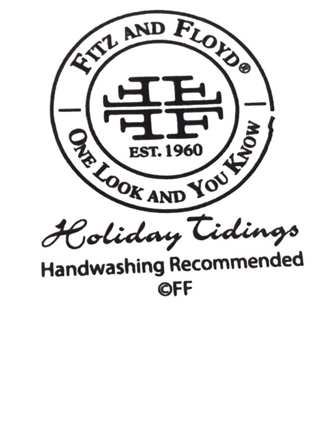Holiday Tidings 12" Cookie Platter by Fitz & Floyd-1