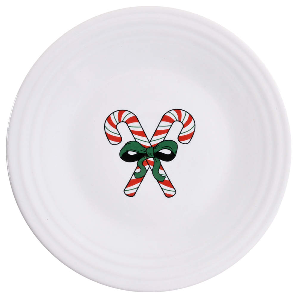 Fiesta Candy Canes Luncheon Plate by Fiesta Tableware Company-1